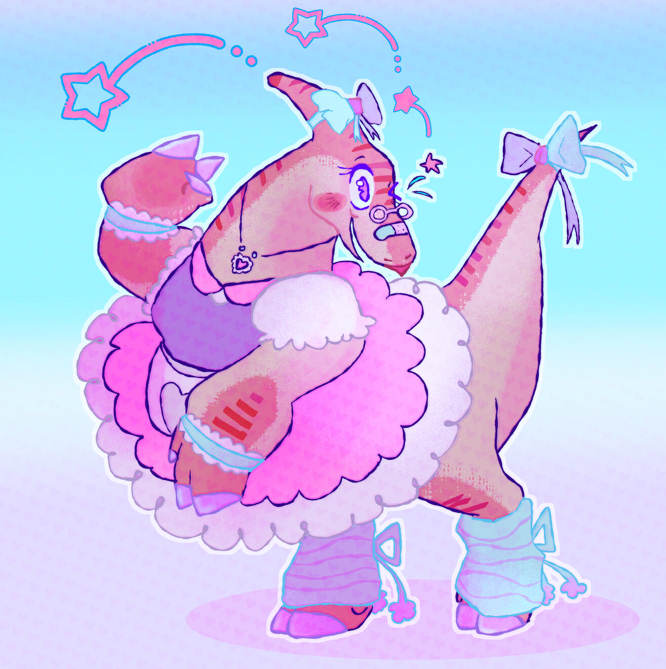 Cute Parasaurolophus