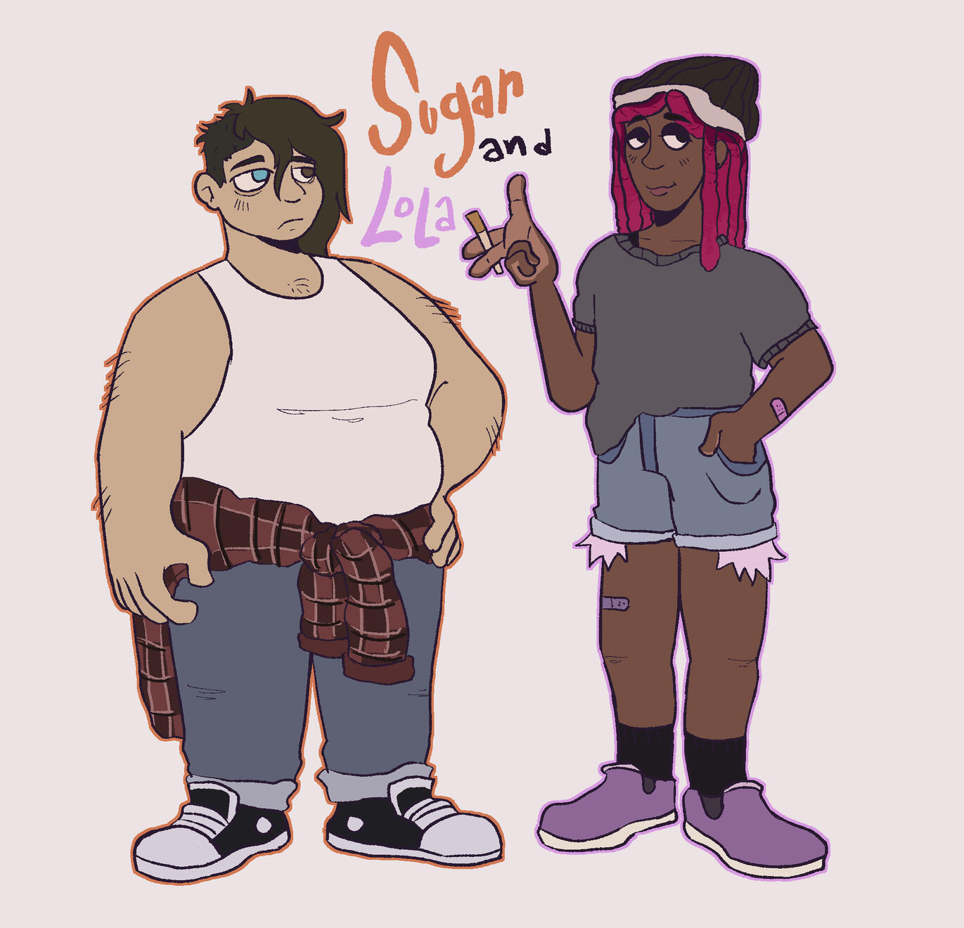 Sugar and Lola (Gray Folie)